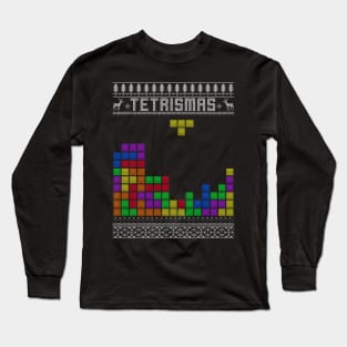 Tetris-Mas Long Sleeve T-Shirt